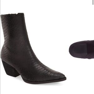 Caty Western Pointed Toe Bootie